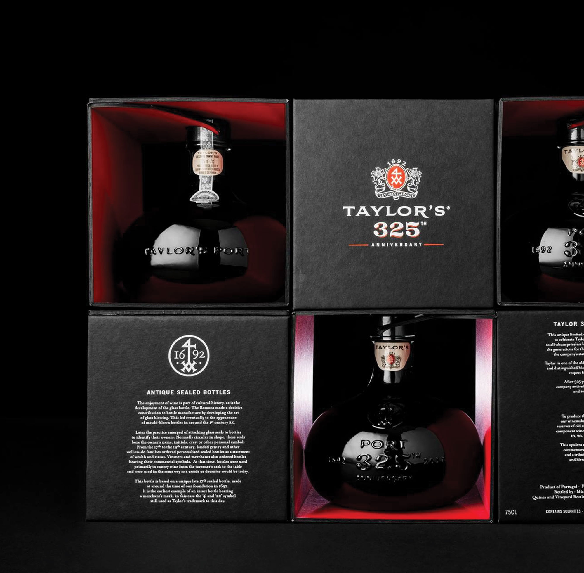 PACKAGING TAYLOR’S 325TH EDITION PORT WINE
